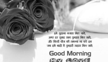 Lovely Good Morning Shayari For Love In Hindi | GdMorningQuote photo 0