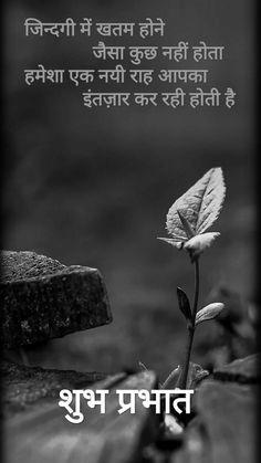 Inspirational Good Morning Sms In Hindi With Image | GdMorningQuote photo 0