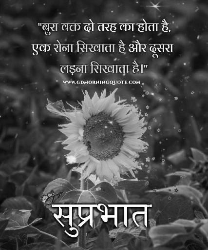Good Morning Quotes In Hindi With Images On Maafee | GdMorningQuote photo 0