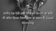 Good Morning Quotes In Hindi For Whatsapp Images | GdMorningQuote photo 0
