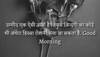 Good Morning Quotes In Hindi For Whatsapp Images | GdMorningQuote photo 0