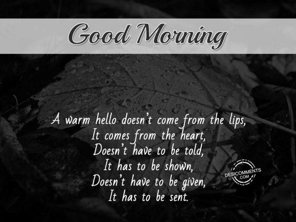 Beautiful Good Morning Sms In Hindi With Image | GdMorningQuote image 1