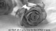 Rose Flower Quotes in Hindi image 0